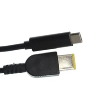 PD type C USB-C вход в прямоугольник 11,0*4,5 мм Мощность PD зарядный кабель для ThinkPad X1 Carbon
