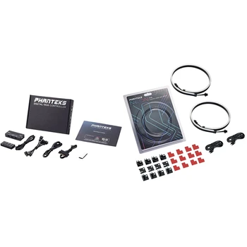 

PHANTEKS 1 Set 5V-3Pin D-RGB Controller Light Strip Spliter & 2 Pcs Combo Light Strip ARGB Neon Computer Case LED Strip