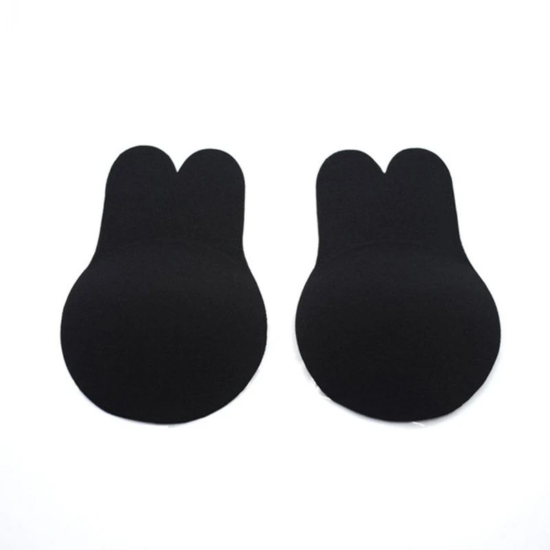 Накладки на грудь невидимый бюстгальтер Стикини бюстгальтер с подтяжкой лента сексуальный самоклеющийся бюстгалтер нижнее белье для женщин многоразовые свадебные вечеринки - Цвет: Black