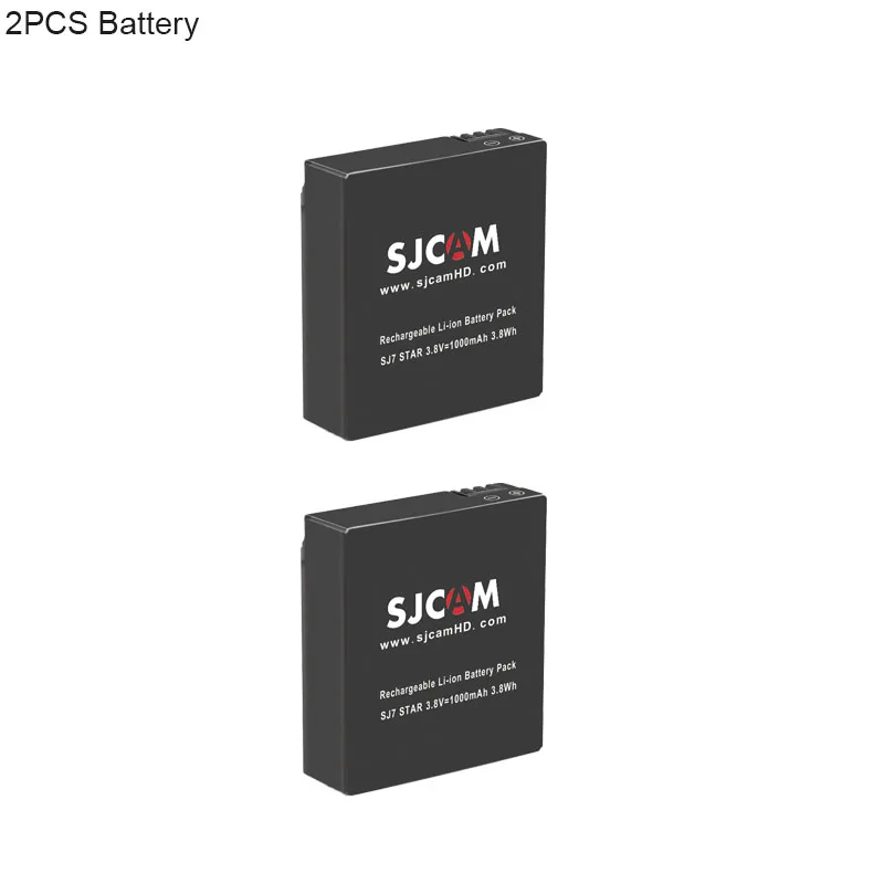 sjcam sj7 star battery 2pcs