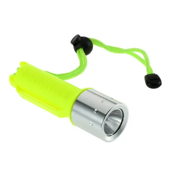 

2000LM T6 LED Scuba Diving Flashlight Mini Bright Lighting Torch Underwater 30M Waterproof Lamp with Adjustable Wristband