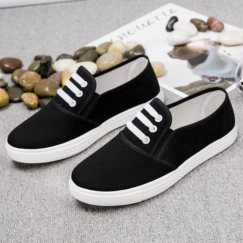 

New Style Korean-style Fashion Canvas Shoes Casual Comfortable Old Beijing Cloth Shoes College Style Candy Color Female STUDENT'