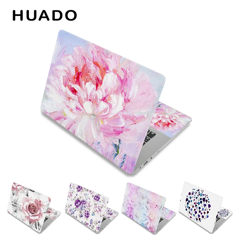 Laptop Sticker Flower Decal for Lenovo/Xiaomi/Macbook/Asus 13 15 15.6 inch