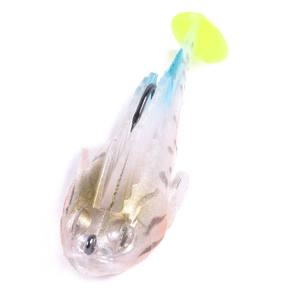 Новое поступление 7 см 14 г Megabass темное спальное место мягкое тело Swimbait глубокий бег весло хвост Swimbait Прямая поставка