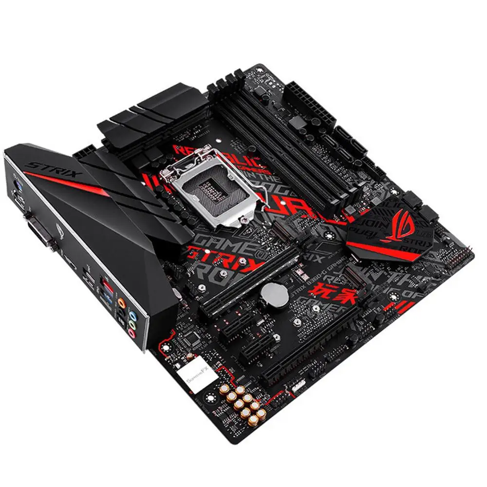 

ASUS ROG STRIX B360-G Micro-ATX DDR4 LGA1151 Socket Gaming Motherboard Desktop Computer Mainboard