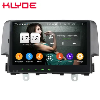 

Klyde 10.1" IPS 4G WIFI Android 9.0 Octa Core 4GB RAM 64GB ROM DSP BT Car DVD Player Radio GPS Glonass For Honda Civic 2016 2017