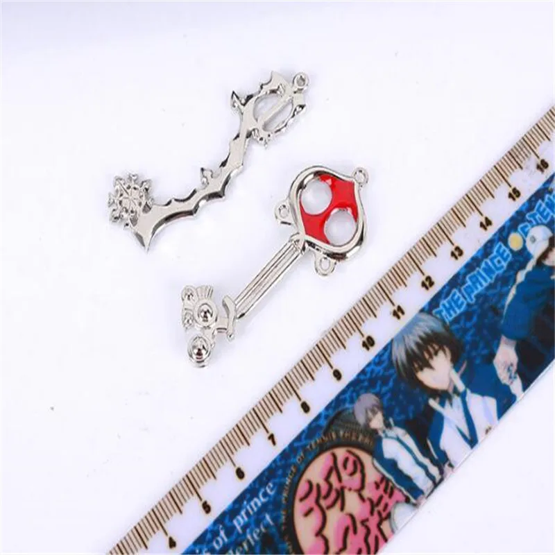 8ピース/セットキングダムハーツiiのキーブレードソラネックレス