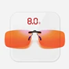 NONOR Anti 93% Blue Light Blocking Glasses Men Clip On Glass Rimless Computer Clamping Mirror Blue Ray Gaming Eyeglass UV400 3
