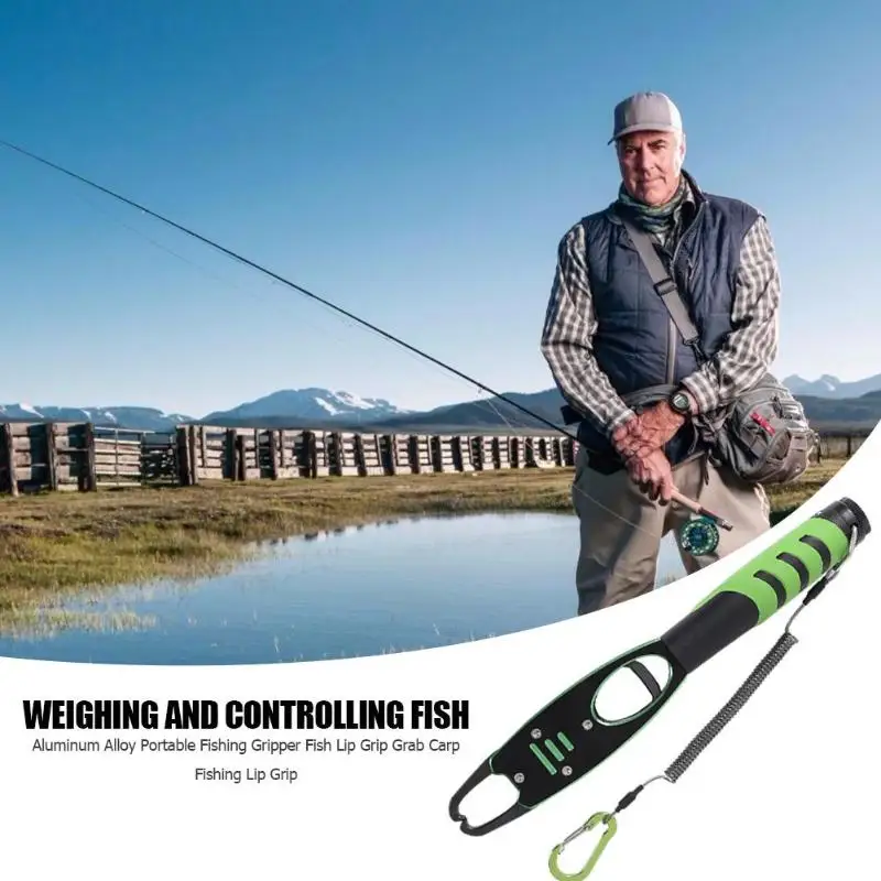 

Multi-Functions Fish Controller Fishing Gripper TPR Anti-skid Handle Safety and Reliability Fish Lip Grip Fishing Equipment