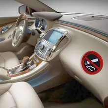 3 шт. стикер для автомобиля без курения s Стайлинг предупреждающая эмблема наклейка s знак использовать для автомобиля такси дверь наклейка значок клей Наклейка