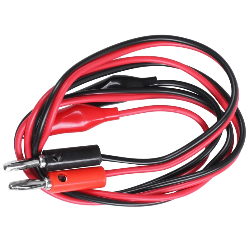 

Promotion! Dual Alligator Clip Banana Plug Multimeter Test Lead