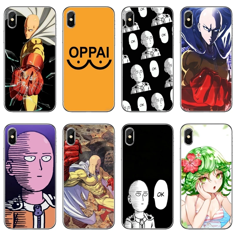 Аниме One Punch Man девушка для samsung Galaxy A10 A30 A40 A50 A60 A70 A6s A8 A9s J4 J6 Prime Plus чехол