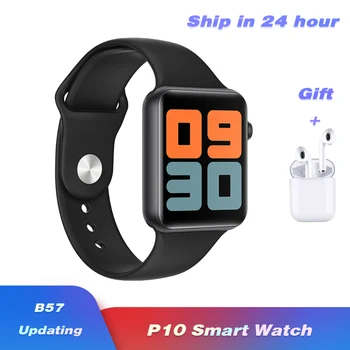 

P10 Smart Watch Men and Women Heart Rate Monitor Blood Pressure IP67 waterproof For Apple Watch Sports Smartwatch pk b57 F10 W34