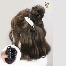 Для женщин пучок волос парик парикмахерские инструменты коготь клип укладки портативный расширения аксессуары WH998