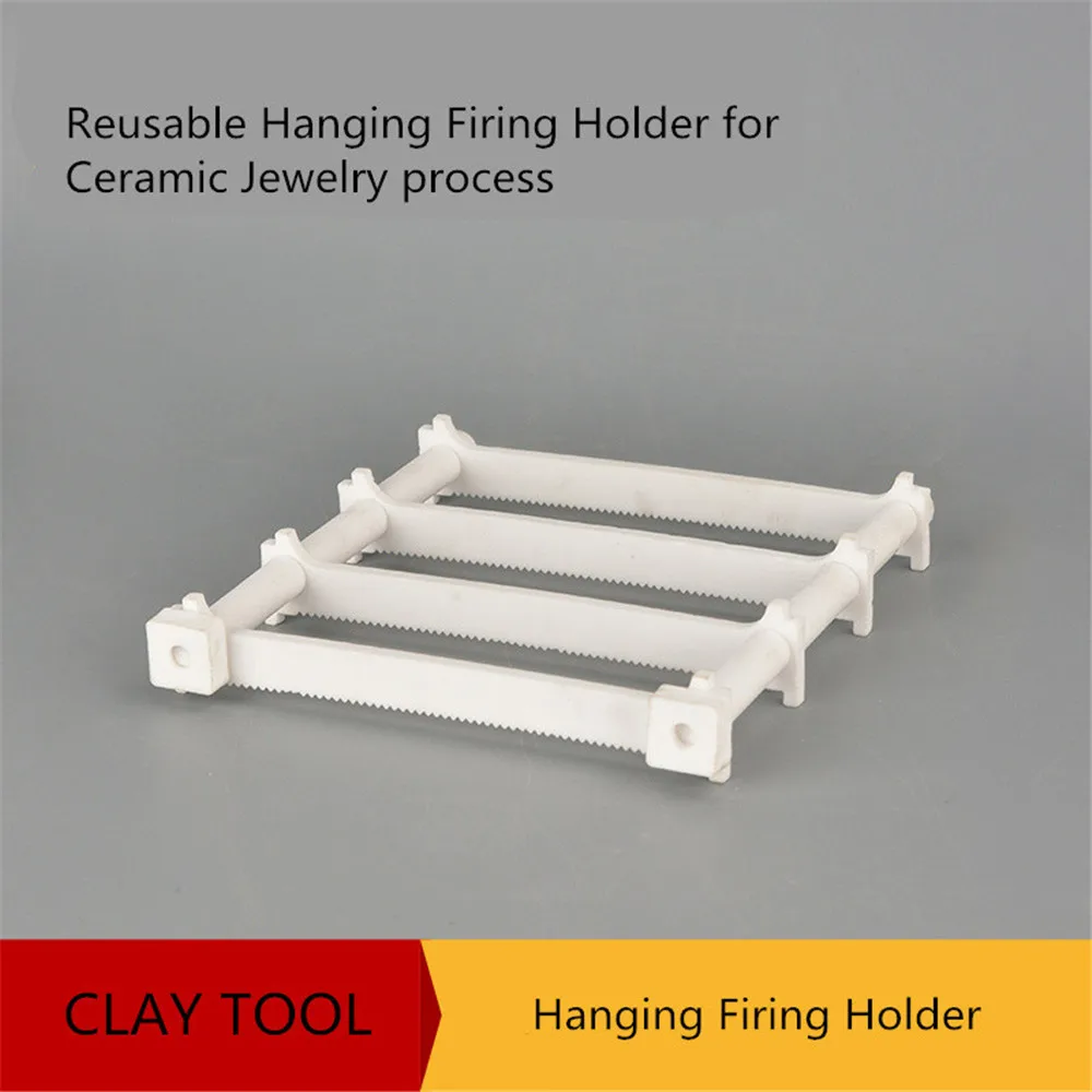 Pottery tools clay craft tool tungsten wire jewelry hanging burning tool Reusable Hanging Firing Holder for Ceramic Jewelry Process Pottery Clay Tool High Temperature Resistant Tungsten Wire for Choice