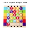 Character Graphics Pairing Storytelling Wooden Board Game Alphanumeric Color Cognition Storytelling Early Education Children Toy 4