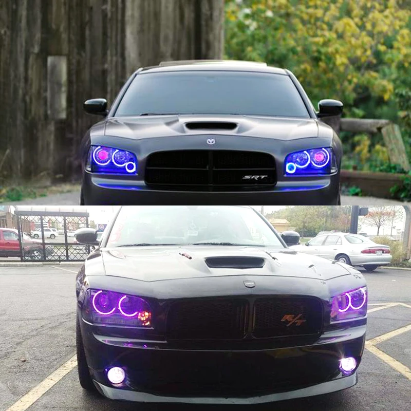 Для Dodge Charger 2006 2007 2008 2009 2010 BT App RF дистанционное управление многоцветный ультра