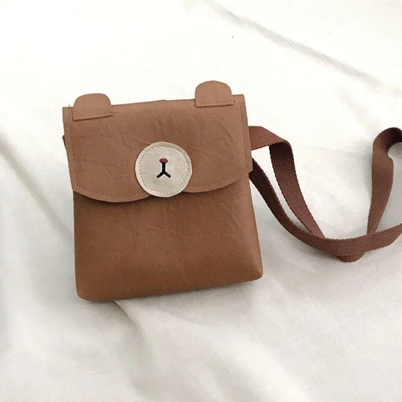 Baby Girls Boys Bear Coin Bags Kids Cute Bunny Fox Messenger Bags Shoulder Bag