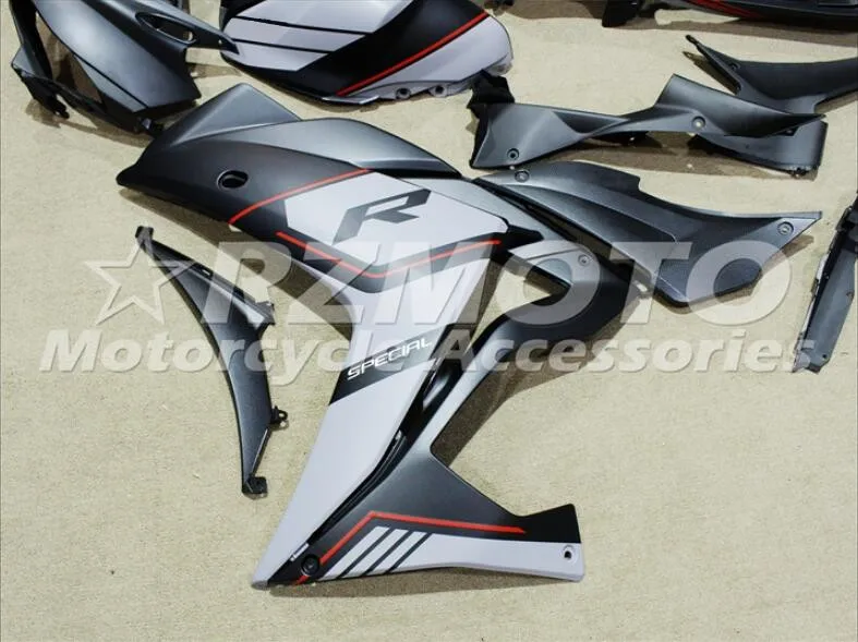 4 подарки ABS литьевая форма мотоцикл Обтекатели подходит для YAMAHA R3 R25- 15-19 обтекатель кузова набор серый черный хороший