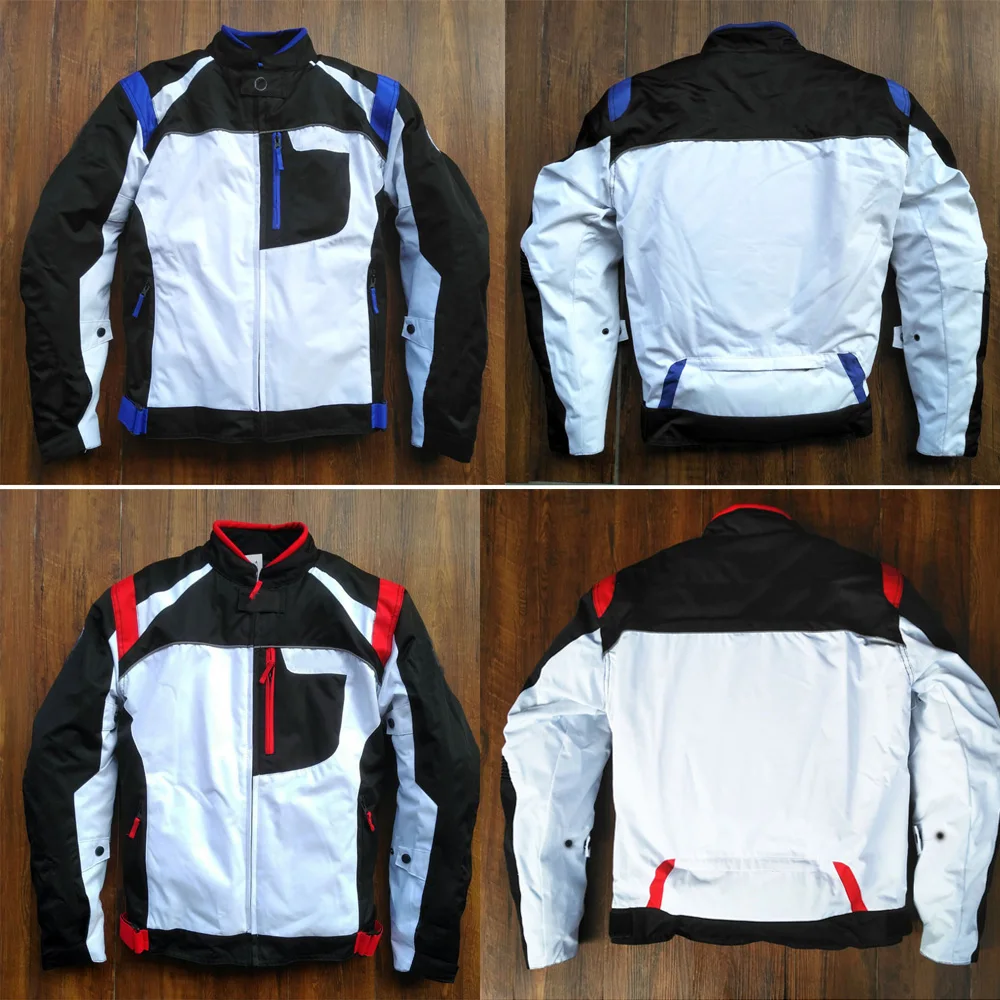

Motorcycle Summer winter racing jacket Protective Gear Knight Jacket Racing Reflective clothing Motorbike jackets For yamaha New