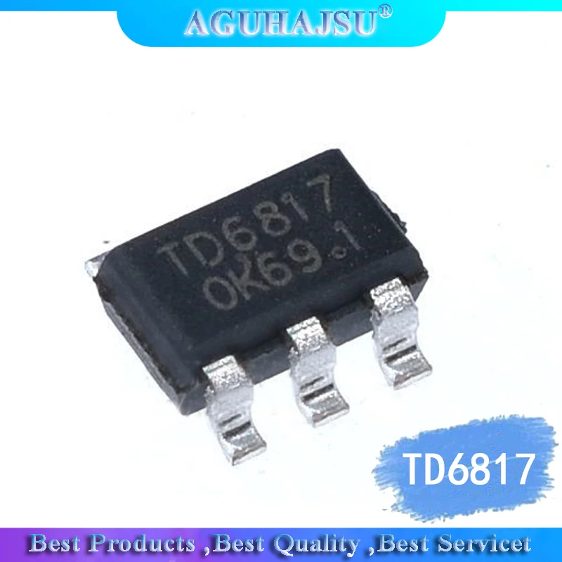 10 шт./лот TD6817 TSOT23 5 1 МГц 2A в наличии|Интегральные схемы| |