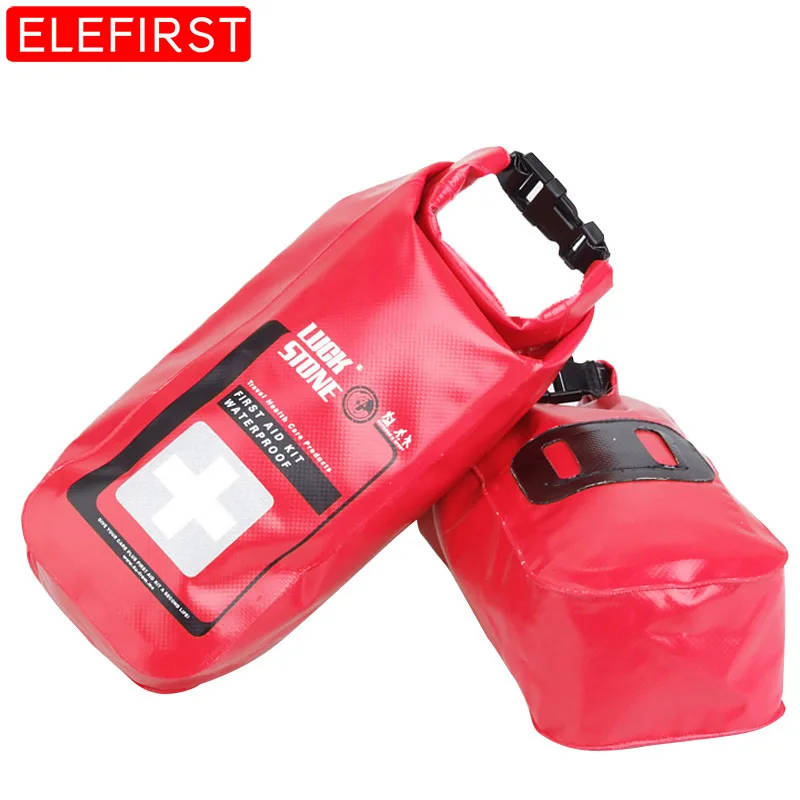 New 2L Portable Waterproof First Aid Bag Outdoor Camp Emergency Kits Case Only For Home Car Travel Fishing Hiking Sports