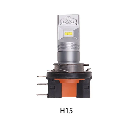 Светодиодный противотуманный светильник, автомобильные фары H15 6SMD 80W Canbus, светодиодный противотуманный светильник CSP H15, ламповый светильник s
