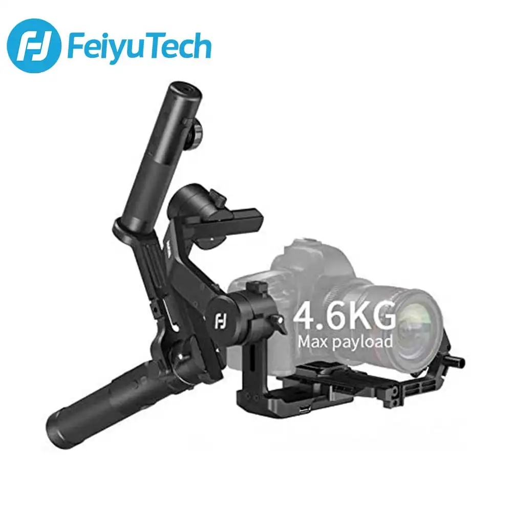 FeiyuTech AK4500 3-Axis Handheld Gimbal DSLR Camera Stabilizer Kit Pole Tripod for Sony/Panasonic/Canon with Remote Follow Fcous |