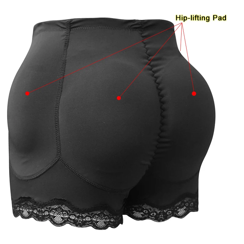 Sexy Women 4pcs Pads Enhancers Fake Ass Hip Butt Lifter Shapers Control Panties Padded Slimming Underwear Enhancer hip pads Pant