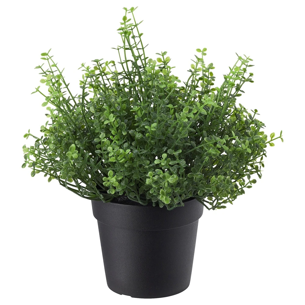Artificial plant in the pot Swedish Quality Goods FEJKA for / home/street Potassium salts 9 cm decoration holiday decorations home decor Plants