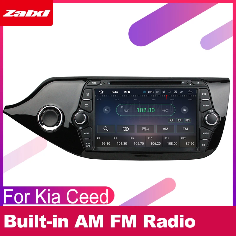 Perfect ZaiXi 2 DIN Auto DVD Player GPS Navi Navigation For Kia Ceed 2012~2017 Car Android Multimedia System Screen Radio Stereo 2 Perfect ZaiXi 2 DIN Auto DVD Player GPS Navi Navigation For Kia Ceed 2012~2017 Car Android Multimedia System Screen Radio Stereo 2