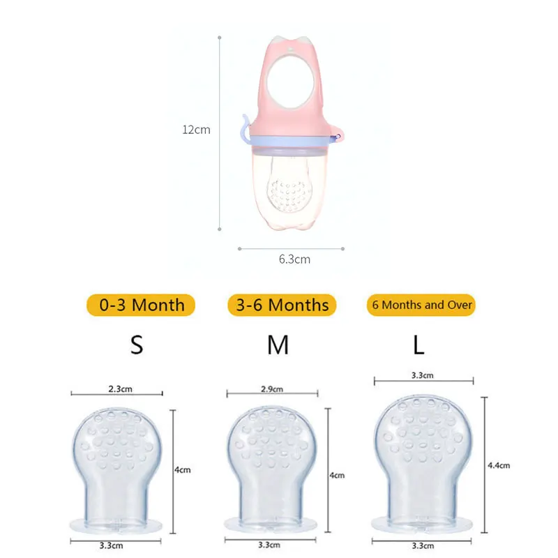 Baby pacifier pacifier fresh food fruit milk feeder child pacifier safety Baby products pacifier nipple bottle