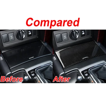 

Accessories Water Cup Sticker Carbon Fiber Black Decor Interior Durable