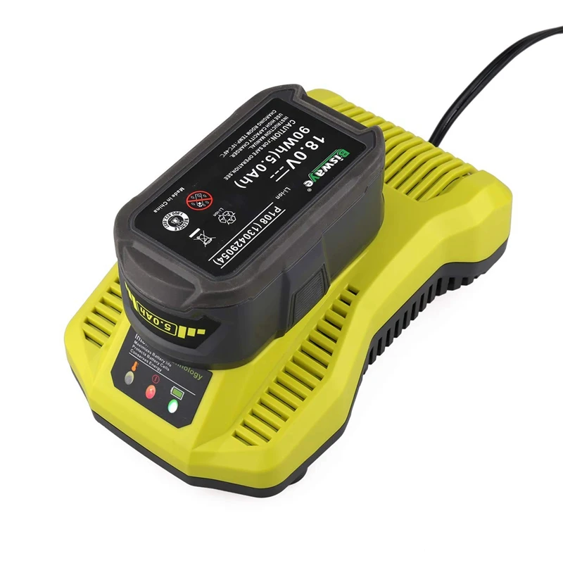 12V 18V Батарея Зарядное устройство P117 P118 для Ryobi гидридных и никель кадмиевых типов