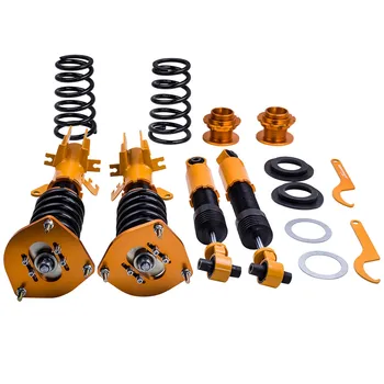 

Coilovers Kits for Nissan Sentra B16 Sedan 2.0L 2.5L 2007-2012 Shock Absorbers Adj Height Golden