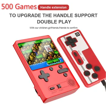 

Portable Handheld Game Console Retro Mini Video Game Player Built in 500 Games 3.0 Inch Handheld Game Players For Kids Children