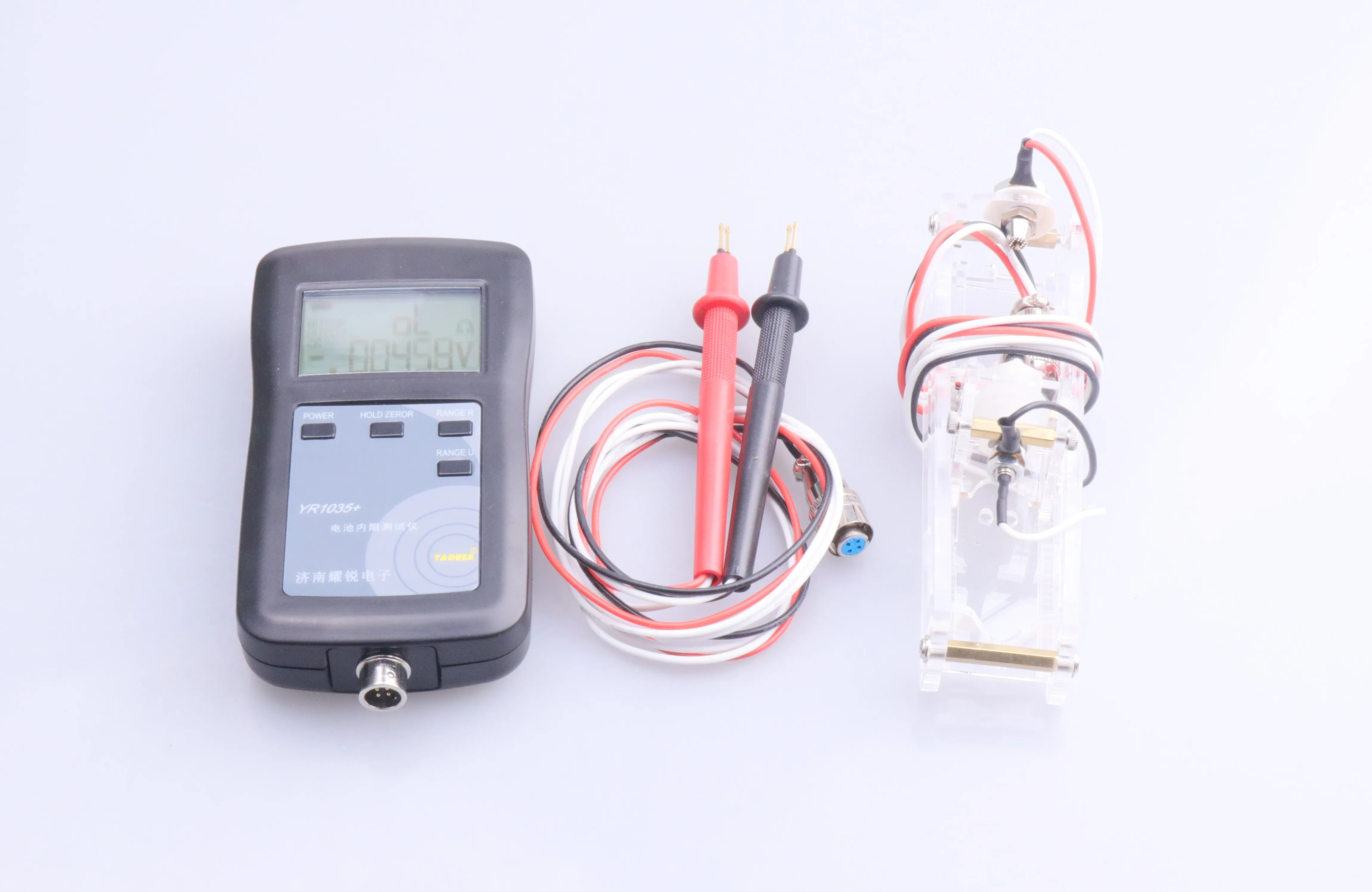 

YR1035 four-line high-precision lithium battery internal resistance meter tester Quality detector 18650 dry battery