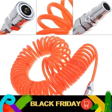 TORO 9 м 8 мм x 5 мм полиуретановый ПУ воздушный компрессор шланг трубка для компрессора воздушный инструмент с быстрым разъемом