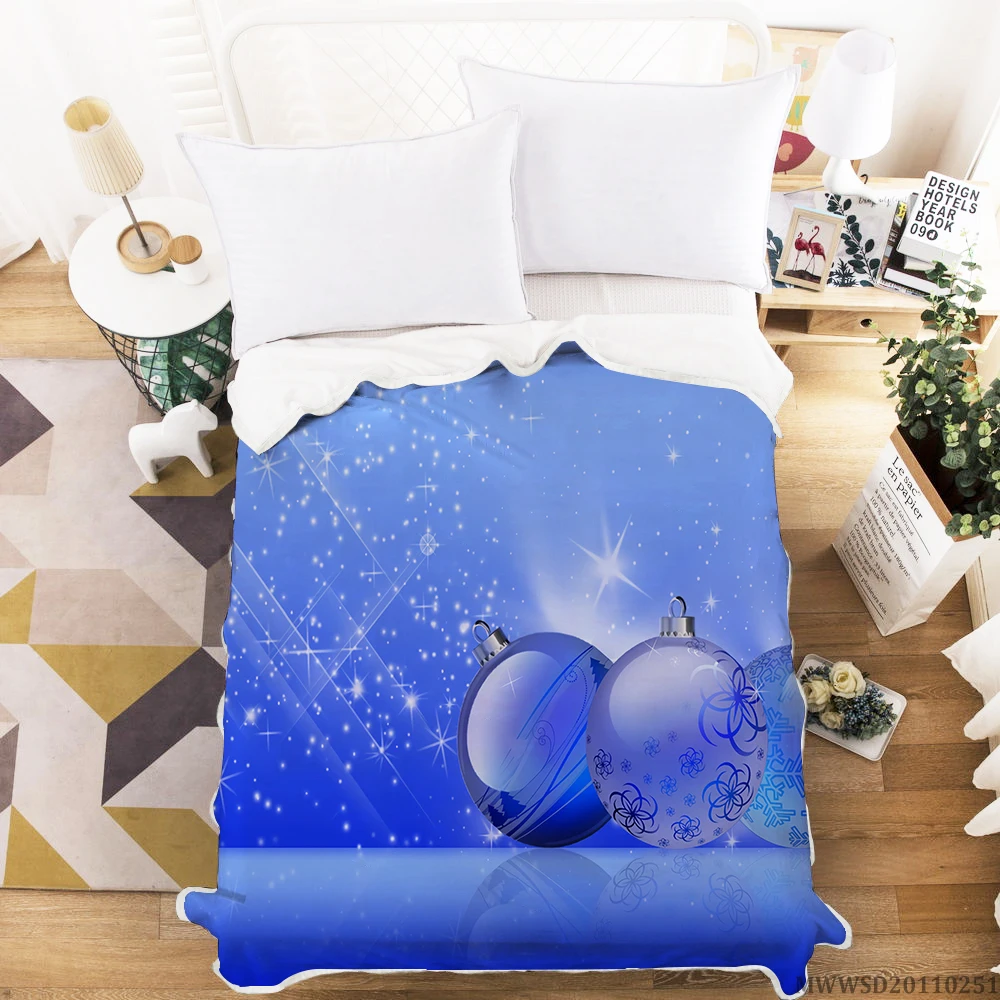 

Milsleep Hot Sale Fashion Simple Style Christmas Blankets 1pc 150*200CM & 200*230CM