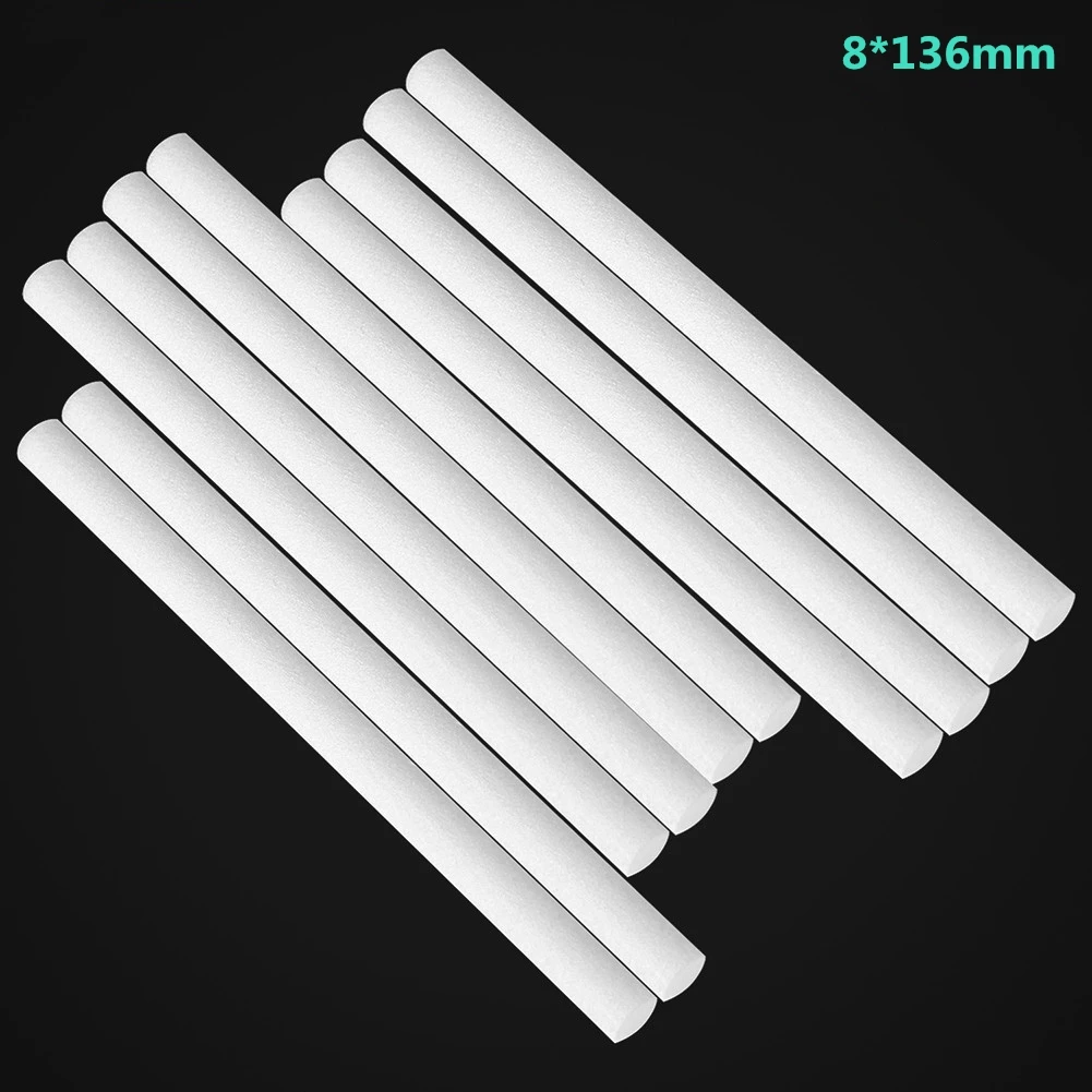 8pcs/lot 8*136mm Humidifiers Filters Cotton Swab for USB Air Ultrasonic Humidifier Aroma Diffuser Replace Parts Can Be Cut