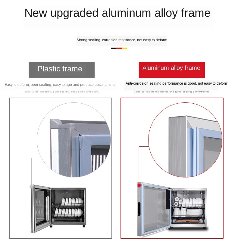 3 шестерни ЖК-дезинфекционный шкаф вертикальный высокотемпературный инфракрасный стерилизатор дезинфекция маленькая посуда электронная сушилка для посуды