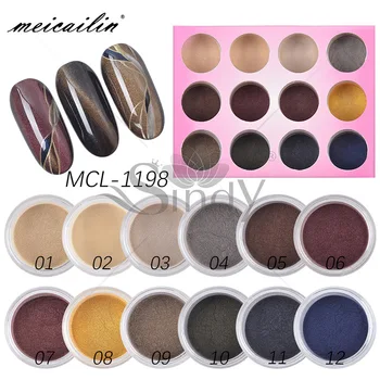 

Hot Selling Online Celebrity Meow Powder Manicure Multi-Purpose Ultra-White Light Cat's Eye Powder Wide Cat's Eye Quicksand Gol