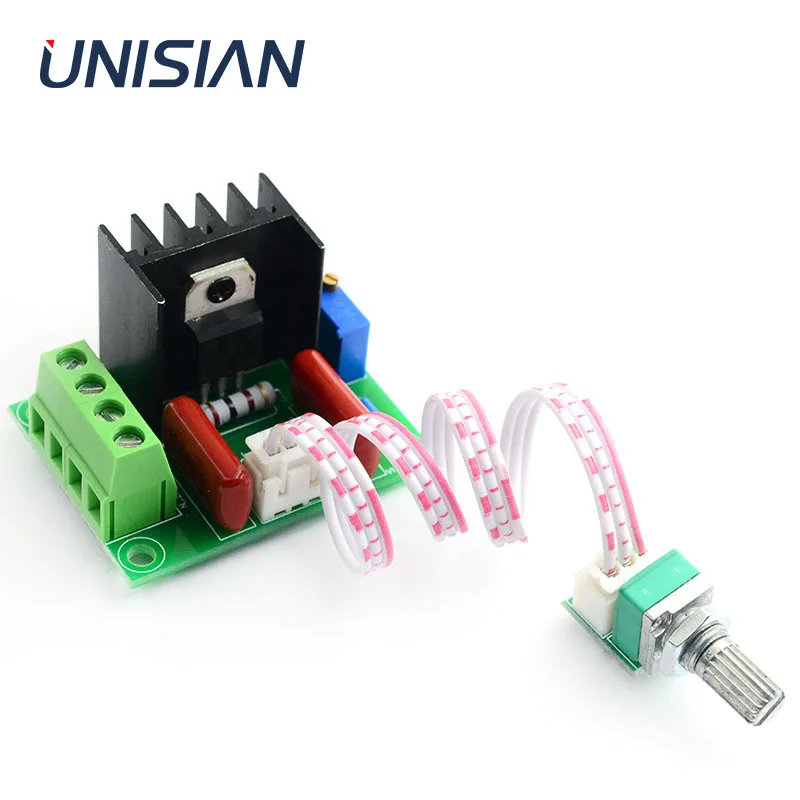 Controlador de velocidad del motor Regulador de voltaje LED Dimmer Tablero de circuito FR-4 AC 50-220V 2000W 25A AC