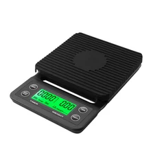High Precision Digital Electronic Scales Measuring Tools Kitchen Scales Drip Coffee Scale with Timer LCD Display 3kg/5kg 0.1g