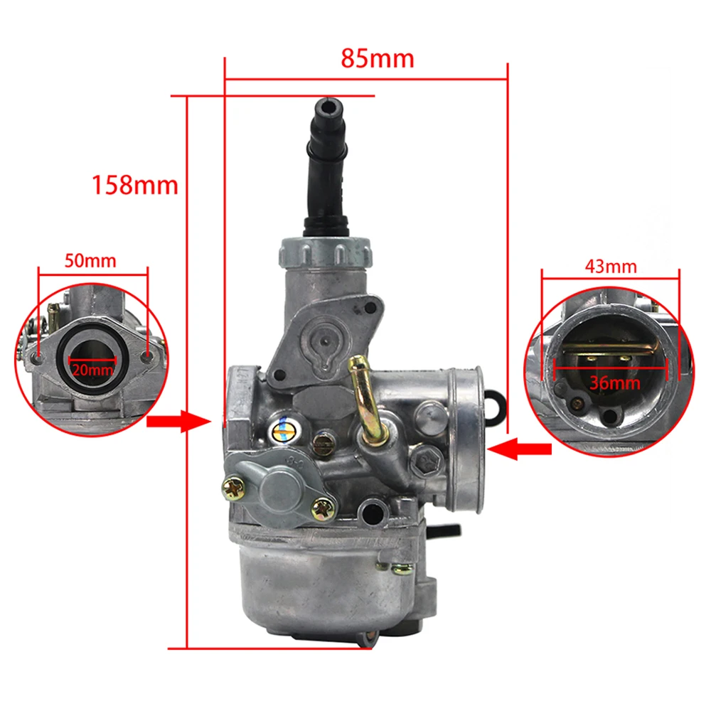 Alconstar-для Honda WAVE125 WAVE 125 20 мм Keihin Карбюратор для скутера Carb Keihin Karboretor Karb Racing