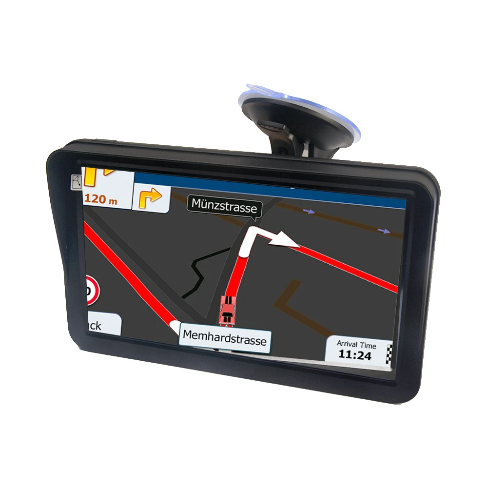 

9 Inch 256MB 8G Multifunctional Multilingual Universal Car FM HD Guidance Caravan With Sun Visor Maps Touch Screen GPS Navigator