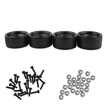 

4Pcs Metal 1.9" Wheel Rim for 1/10 RC Rock Crawler TRX4 D90 D110 Defender Axial SCX10 90046 90047 Parts