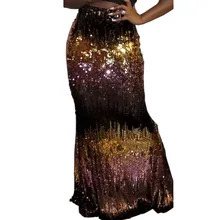 VAZN, шикарный дизайн, весна, золотая, длина по щиколотку, юбка-футляр, труба, сливер, юбка, сексуальная, для девушек, средняя талия, высокая, для улицы, новые юбки