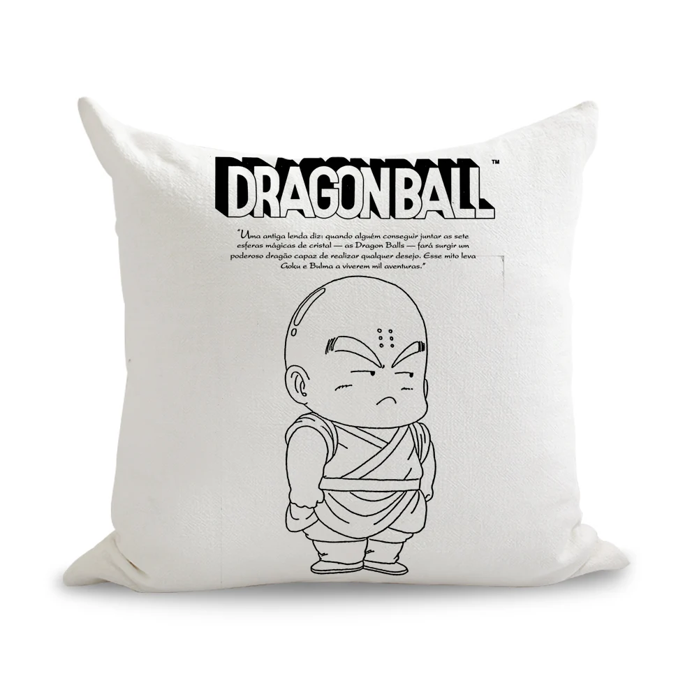 Акира Торияма Dragon Ball Comics Goku подушки льняной диван сиденье подушечка диванная подушка домашний Декор подарок
