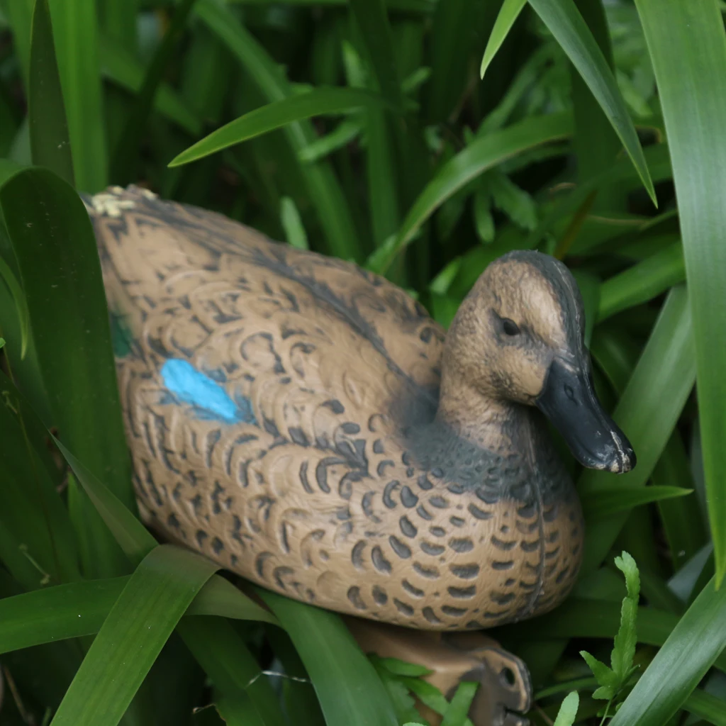 5 Types Lifelike Realistic Duck Figure Hunting Decoy Garden Pond Floating Statue Lawn Decoration True to Nature Animals